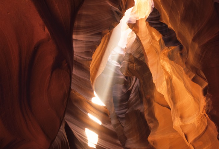 Inside the earth, Antelope Canyon, Arizona, U.S.A